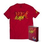 SD Toys T-Shirt DC Universe - The Flash Crimson Comet Homme Rouge Taille M - 8435450209840