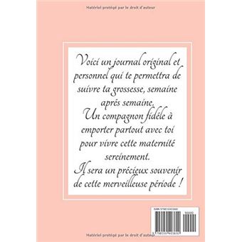 Mon Journal De Grossesse à Compléter Avec AMOUR : Carnet de grossesse à  remplir pour accompagner la future maman durant 9 mois - 100 pages Format  18 x 21 cm NLFBP Editions 