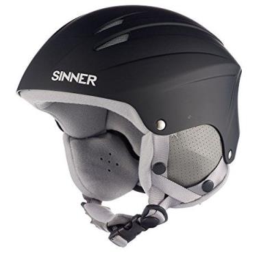 Sinner empire casque de ski noir mat taille l