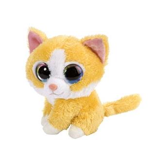 chat roux en peluche