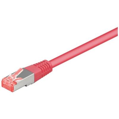 Câble réseau conrad rj45 cat 6 s ftp magenta 30 m-câble réseau
