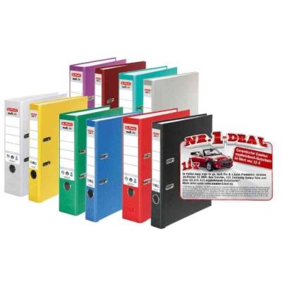 Herlitz Classeur Max.File Nature Plus À Levier Dos De 80 Mm Bleu 10841393