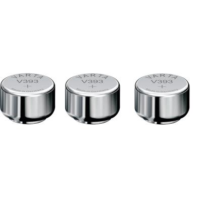 Varta 3 Piles oxyde argent V393 SR754W SR48 393 1,55V