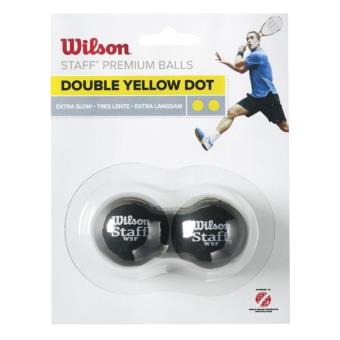 Lot De 2 Raquettes Wilson Pro Team Et 3 Balles Dunlop Pour Squash, Valeur 83€