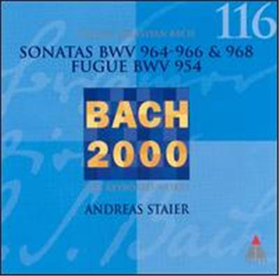 Bach: Sonatas, BWV 964-966, 968; Fugue, BWV 954