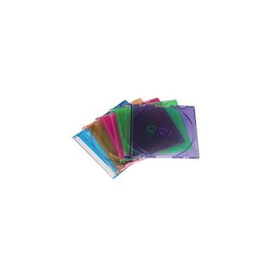 Hama 50 boitiers cd slim coul