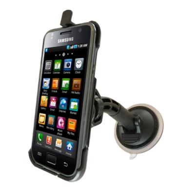 Support 2en1 voiture et bureau + bras articulé antivibration (BT-CM1525) pour Samsung I9000 Galaxy S