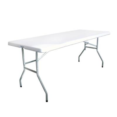 Milestone table de camping pliable blanc