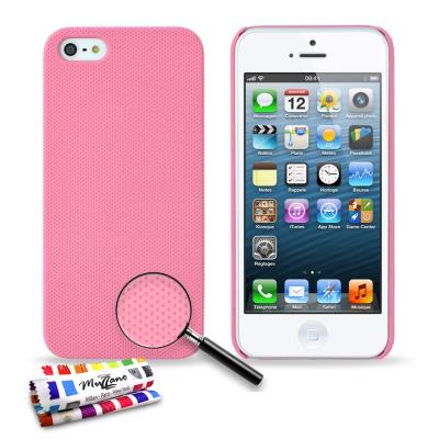 Coque ORIGINAL Ultra Fine Rose , Le Pika, Premium de MUZZANO pour APPLE IPHONE 5