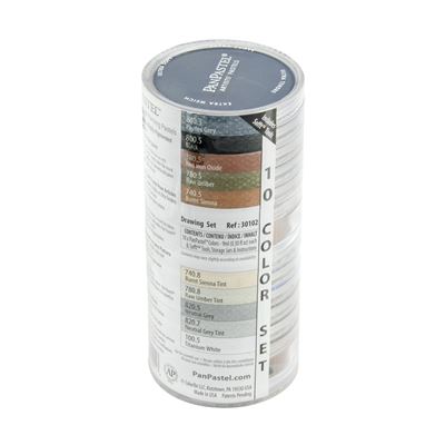 Pastel panpastel set 10 couleurs + outils esquisse - panpastel