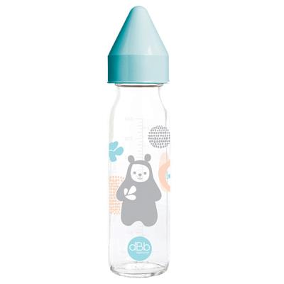 Dbb Remond Biberon Verre Bao Régul'Air Bleu Lagon 240Ml