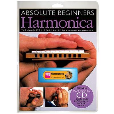 Méthodes et pédagogie WISE PUBLICATIONS ABSOLUTE BEGINNERS HARMONICA INSTRUMENT PACK + CD - HARMONICA Harmonica