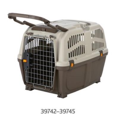 Comparer les prix de Box De Transport Skudo, 6: 63 × 70 × 92 Cm, Taupe/Bis - 39743 - Mon Animalerie