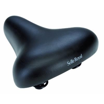 Selle royal 6594 selle ville randonnée avec rembourrage entièrement en mousse et ressorts noir
