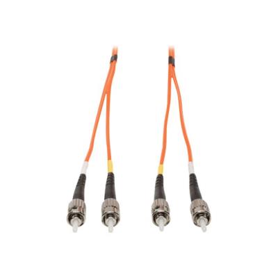 Tripp Lite 3M Duplex Multimode 62.5/125 Fiber Optic Patch Cable ST/ST 10' 10ft 3 Meter - verbindingskabel - 3 m