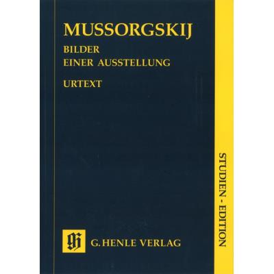 Partitions classique HENLE VERLAG MUSSORGSKIJ M. - PICTURES AT AN EXHIBITION Piano