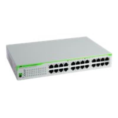 Allied Telesis AT GS910/24 - switch - 24 poorten - onbeheerd - rack-uitvoering