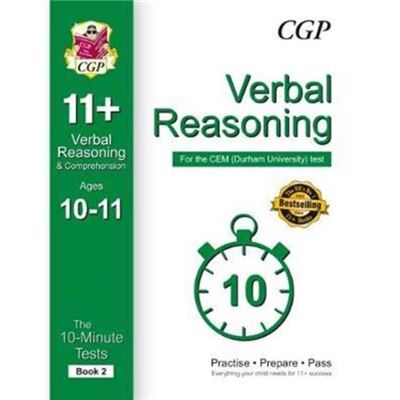 10Minute Tests For 11 Verbal Reasoning A