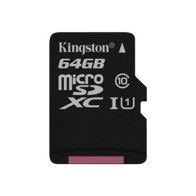 Kingston - carte mémoire flash - 64 Go - microSDXC UHS-I