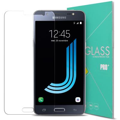 Caseink - Protection écran Verre trempé Samsung Galaxy J5 2016 (J510) - 9H Séries Glass Pro+ HD [ Dureté Extreme 9H Epaisseur 0.33mm Angles incurvés 2.5D ]