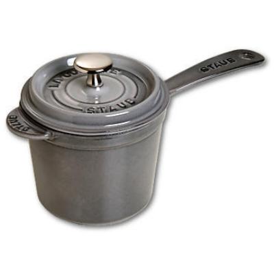 STAUB FONTE 1281818 SAUCIÈRE GRIS GRAPHITE 18 CM