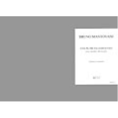 Partitions classique LEMOINE MANTOVANI BRUNO - UNE AUTRE INCANDESCENCE - CLARINETTE, ALTO, PIANO Musique de chambre