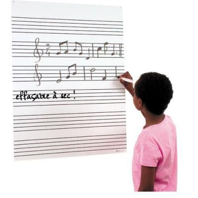 Ouvrages & materiel pedagogique FUZEAU TABLEAU POUR LA FORMATION MUSICALE 64,5 X 86 CM Matériel pédagogique