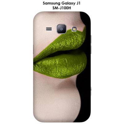 Coque Samsung Galaxy J1 - SM-J100H Rouge à lèvres Glacier Gray