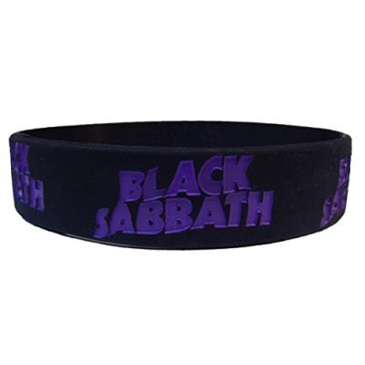 Black Sabbath Logo Gummy Band