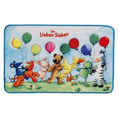 Die lieben sieben ls-204 tapis imprimé 50 x 80 cm