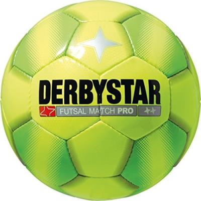 Derbystar ballon de football pour foot en salle match pro-jaune vert - 4 1084400540
