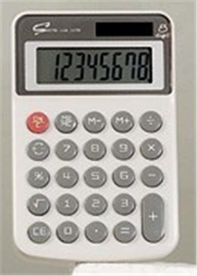 Calculatrice Pocket 8 Chiffres Ecran Incliné