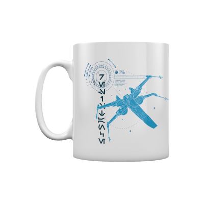Star Wars The Last Jedi Tasse en boîte X-Wing blanc