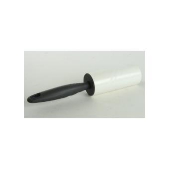 Brosse Adhésive à Rouleau Pour Vêtements - Enlève Poils, Poussière Et Peluches (manche + 3 Recharges De 3m)