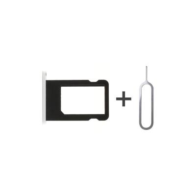 Tiroir support carte nano sim pour Apple iPhone 5c blanc white - pièce détachée