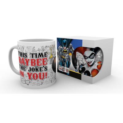 Tasse de ceramique Batman Comic Harley Quinn Jokes on You