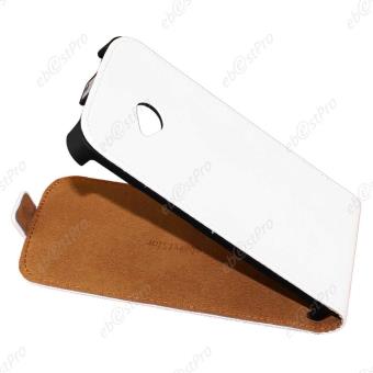 ebestStar ® pour HTC One M7 - Housse Coque Etui en PU cuir à rabat ultra fine (SLIM case) + Film protection d'écran, Couleur Blanc - 1
