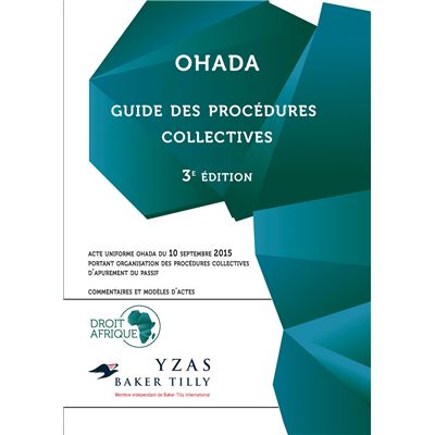 OHADA - Guide des procédures collectives