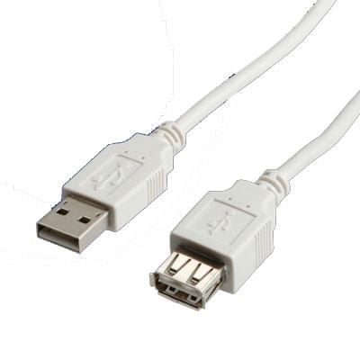 Value câble usb2.0, a-a, m f, 1,8m 11.99.8949