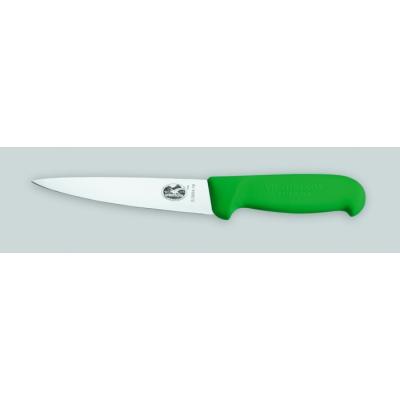 Couteau à désosser/saigner 16cm, manche fibrox vert Victorinox 5.5604