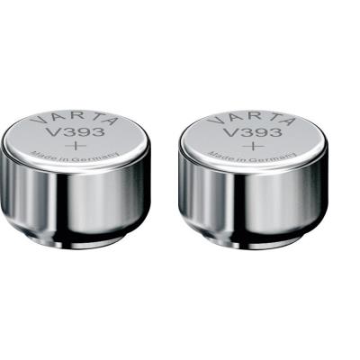 Varta 2 Piles oxyde argent V393 SR754W SR48 393 1,55V