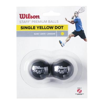 Balles squash Wilson Staff Squash 2 Ball Dot - Taille :BOX 35x4