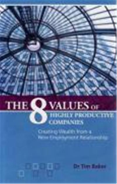 8 Values of Highly Productive Companies: Creating Wealth from a New Employment Relationship