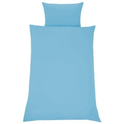 JULIUS ZÖLLNER 8500140317 PARURE DE LIT BLEU 100 X 135 CM + 40 X 60 CM