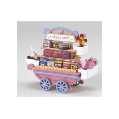 Sylvanian families - 2812 - mobilier de poupée - stand de sucreries ambulant
