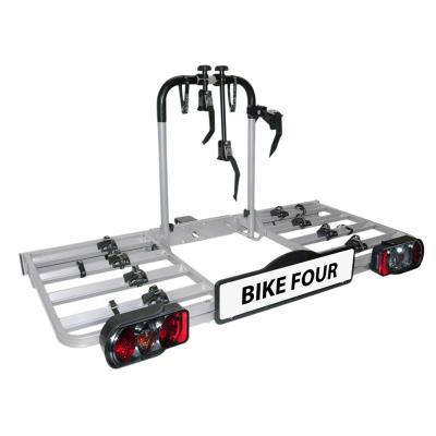 Porte-vélos 4 vélos sur attelage BIKE FOUR - Eufab