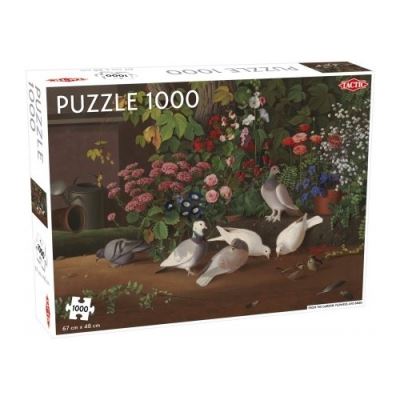 Tactic puzzle puzzle fleurs et oiseaux 1000 pièces
