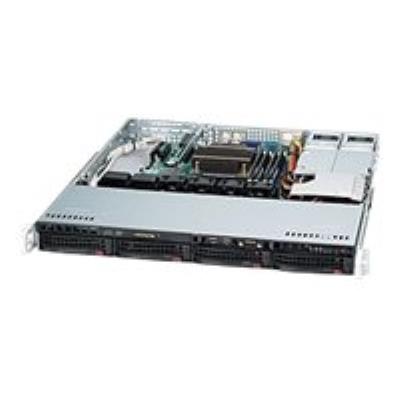Supermicro SC813M TQ-R400CB - rack-uitvoering - 1U - ATX
