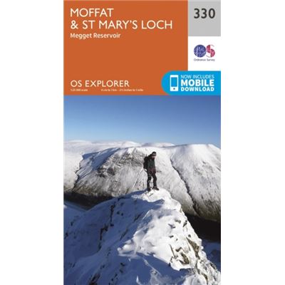 Os Explorer Map (330) Moffat And St Mary'S Loch (Map)