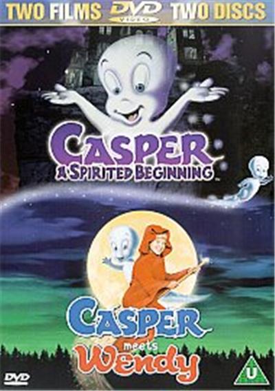 Casper - A Spirited Beginning / Casper Meets Wendy , (Animated)